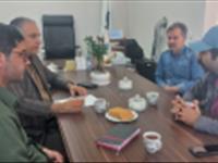 بازدید مهندس پور امینی معاون برنامه‌ریزی و هماهنگی امور عمرانی فرمانداری از مرکز تحقیقات ملی آبزیان آب‌های شور