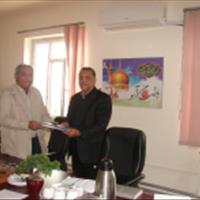 عقد تفاهم‌نامه همکاری مشترک با اتحادیه شرکت‌های پرورش آرتمیای فسندوز در مرکز تحقیقات آرتمیای کشور