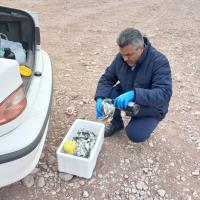 بازدید صید شرکت های تعاونی صیادی فعال در دریاچه پشت سد ارس