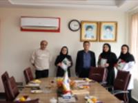 تقدیر سرپرست مرکزملی تحقیقات فرآوری آبزیان از بانوان شاغل در مرکز  به مناسبت روز زن