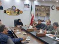دیدار صمیمانه خانواده جهاد کشاورزی بندرانزلی با سرپرست فرمانداری شهرستان  بندرانزلی