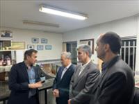 بازدید مسئولان سازمان تحقيقات، ترويج و كشاورزي  و استانی  از بخش‌های تخصصی پژوهشکده آبزی‌پروری آبهای داخلی کشور