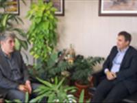 دیدار رئیس پژوهشکده آبزی‌پروری آب‌های داخلی کشور با رئیس سازمان جهاد کشاورزی استان گیلان