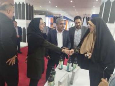 بازدید رئیس فراکسیون محیط زیست مجلس  شورای اسلامی از حوزه تخصصی شیلات در نمایشگاه صنایع دریایی بندرعباس