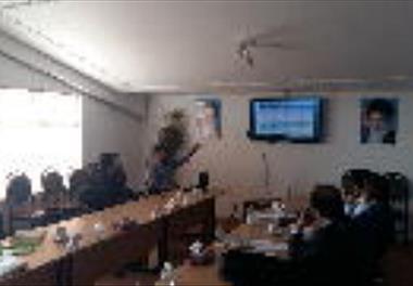 برگزاری جلسه دفاعیه در مرکزتحقیقات ملی آبزیان آبهای شور 