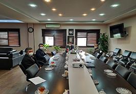 جلسه با رئیس سازمان برنامه و بودجه استان گلستان