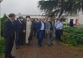 مراسم افتتاحیه خط تولید فرآورده های شیلاتی