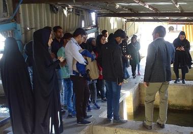 بازدید دانشجویان دانشگاه خلیج فارس بوشهر از مرکز تحقیقات یاسوج