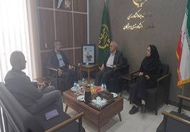 دیدار با رئیس سازمان جهاد کشاورزی استان هرمزگان