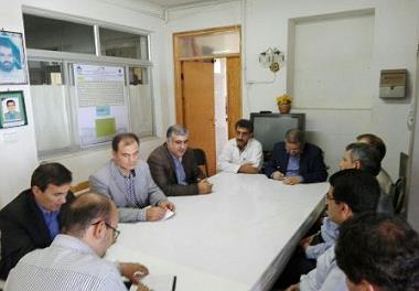 بازدید مسئولین سازمان شیلات ایران از پژوهشکده آبزی پروری آبهای داخلی کشور