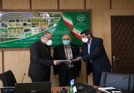 قدردانی از مهندس فایضی، در گردهمایی سراسری مدیران حراست واحدهای تابعه سازمان تات