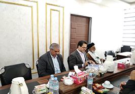 بازدید استاندار سیستان و بلوچستان در اداره کل شیلات  با هدف تسهیل روند فعالیت های شیلاتی و پیشبرد امور پژوهشی