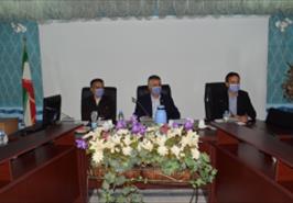 جلسه ای با حضور دکتر محمود بهمنی در پژوهشکده آبزی پروری آبهای داخلی_ گیلان