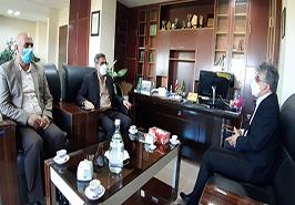 جلسه با رئیس سازمان جهاد کشاورزی استان بوشهر