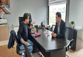 برگزاری نشست مشترک با مدیریت مکین دریای کاسپین