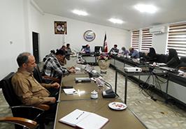 جلسه شورای برنامه ریزی در انستیتو تحقیقات بین المللی ماهیان خاویاری