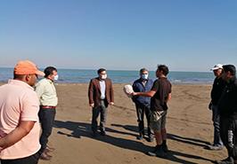 بازدید کارشناسان پژوهشکده اکولوژی دریای خزر