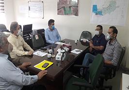 جلسه با مدیرعامل و نمایندگان شرکت شیل آوران