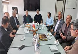 دیدار با جمعی از مدیران اسبق شیلات