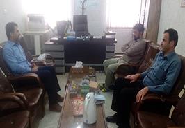 دیدار رئیس مرکز تحقیقات شیلاتی آبهای دور با رئیس ایستگاه تحقیقات، ترویج و آموزش کشاورزی چابهار