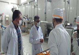 جلسه مشترک و بازدید از شرکت فرآورده های دریایی شمسا شمال