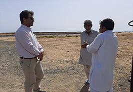 بازدید از مزارع پرورش میگو گواتر