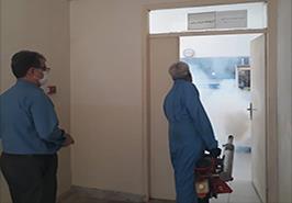 اقدامات پیشگیرانه مرکز تحقیقات شیلاتی آبهای دور_ چابهار به منظور کنترل شیوع ویروس کرونا