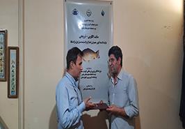 نشست هم اندیشی با مديريت مزرعه پرورش ماهیان گرمابی ماهی گوشت استان گیلان