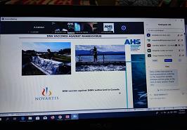 ارایه سخنرانی در سمپوزیوم بین المللی بهداشت آبزیان