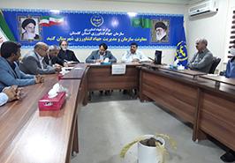 جلسه با پرورش دهندگان ماهیان گرمابی شرق استان گلستان