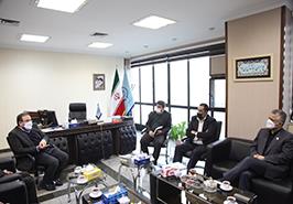 ديدار رئيس موسسه تحقيقات علوم شيلاتی كشور با سرپرست سازمان شيلات ایران