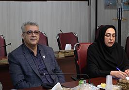تکریم معاون پیشین و معارفه معاون  جدید برنامه ریزی و پشتیبانی موسسه تحقیقات علوم شیلاتی کشور