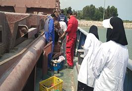 اجرای اولین مرحله نمونه برداری