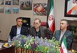 مراسم تودیع و معارفه معاون پژوهشی و مشاور و رئیس حوزه ریاست موسسه برگزار شد