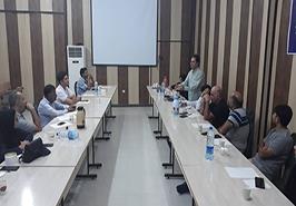 برگزاری دوره آموزشی _ ترویجی در مجتمع پرورشی میگوی شهید صنعتی گواتر