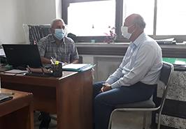 نشست با رئیس هئیت مدیره اتحادیه پرورش دهندگان ماهیان گرمابی گنبد کاووس و توابع