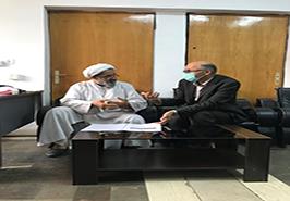 جلسه با رئیس قرارگاه محرومیت زدایی و امنیت غذایی استانداری مازندران