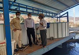 بازدید محققین معین مرکز تحقیقات ذخایر آبزیان آبهای داخلی_ گرگان