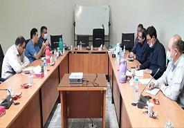 بازدید معاون منابع انسانی و پشتیبانی شرکت مادر تخصصی خدمات کشاورزی از بخش تحقیقات فرآوری آبزیان پژوهشکده آبزی پروری گیلان