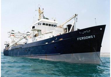 انجام گشت های دریایی تحقیقاتی با کشتی فردوس یک