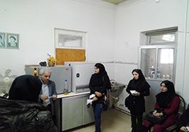برگزاری واحد کارآموزی و بازدید دانشجویان
