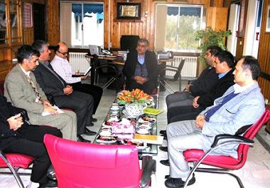 برگزاری جلسه عقد تفاهم نامه همکاری پژوهشکده با دانشگاه آزاد اسلامی واحد بندرانزلی