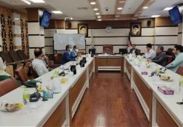 جلسه شورای راهبردی نمایشگاه شیلات ایران در استان بوشهر