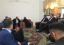 دیدار با خانواده شهید قنبر احمدی طیفکانی