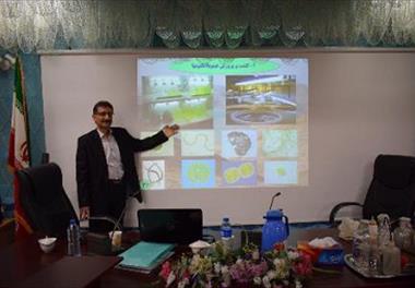 برگزاری کارگاه آموزشی: طراحی و ساخت سیستم فایکولب و کشت انبوه جلبک های اقتصادی در پژوهشکده آبزی پروری آبهای داخلی کشور 