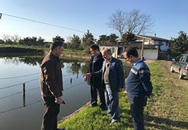 بازدید از مزارع پیشرو پرورش ماهیان گرمابی استان گیلان