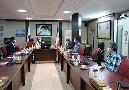 جلسه با شرکت دانش بنیان  نو اندیشان صنعت الکترونیک داتیس