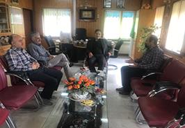 جلسه همفکری پژوهشکده آبزی پروری با مرکز حفظ ذخایر ژنتیکی ماهیان شهید انصاری رشت