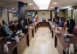 گزارش تصویری دیدار رئیس موسسه با همکاران به مناسبت سال جدید