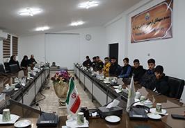 معارفه دانش‌آموزان جدیدالورود هنرستان آبزی‌پروری ماهیان خاویاری در انستیتو تحقیقات بین‌المللی